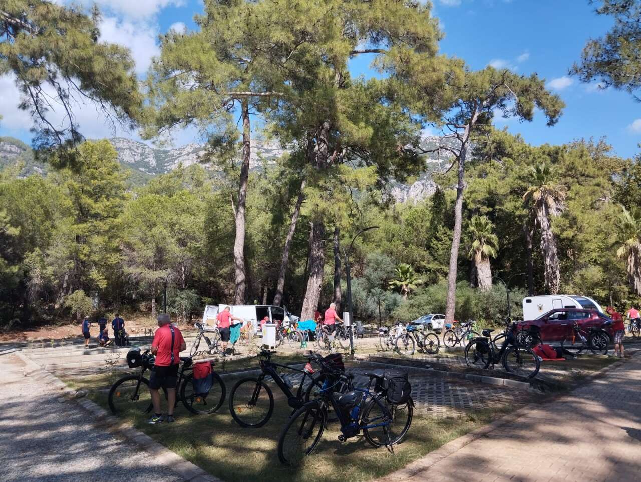 Akyaka Gökova Konaklamalı Orman Parkı, Bisikletçileri Ağırladı 5